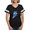 Smoke Gray, variant on CafePress - Power Rangers Blue Ranger Women's Football T Shirt - Womens Football Shirt