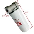 thumbnail image 3 of Filtro de combustible iFJF 1200KTF7018 Spin-on Particulate 18 GPM, 3 of 7