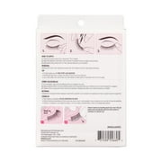 Kiss So Wispy False Eyelashes, Strip Lashes, Style 11, Black, 12mm, 5 Pairs