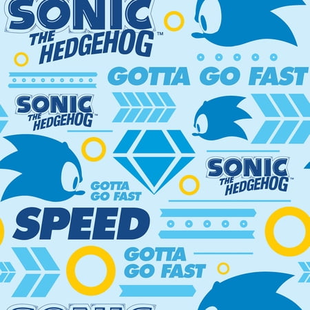 RoomMates Sonic The Hedgehog Gotta Go Fast Peel and Stick Wallpaper RoomMates Sonic The Hedgehog Gotta Go Fast Peel and Stick Wallpaper
