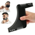thumbnail image 3 of Beard Shaping Comb, Plastic Beard Shaper Black Styling Tool  for Daily Use, 3 of 8