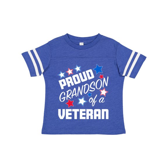 Inktastic Proud Grandson of a Veteran- Veterans Day Boys Toddler T-Shirt