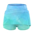 thumbnail image 3 of Jxximdong Dolphin Shorts for Women, Plus Size SkortShort Skirts Skinny Pants Athletic Skirt with Shorts Shorts for Women, Blue Women's Casual Shorts, 3 of 3