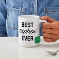 thumbnail image 4 of CafePress - Best Nephew Ever Mugs - 15 oz Ceramic Large White Novelty Mug, 4 of 6