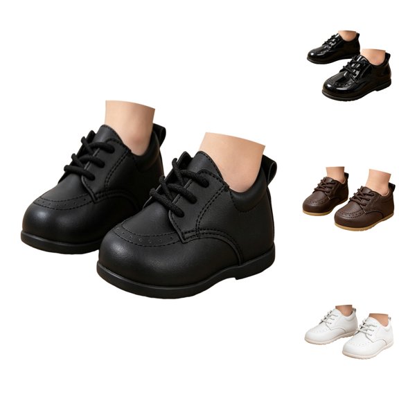 Zecgelong Infant Flat Sole Sneakers Lightweight Toddler Walking Shoes for 4 Infant