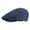 Navy, variant on Women Spring and Autumn British Solid Color Knitted Plain Cap French Chef Hat One Size