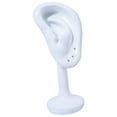 thumbnail image 2 of Resin Ear Model Earring Rack Holder Ear Stud Organizer Simulation Ear Stand White, 2 of 7
