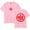 Pink, variant on Milo J 166 merch Milo J 166 Men's and women's round neck short sleeved T-shirt top
