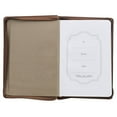 thumbnail image 3 of Classic Faux Leather Journal Soar Wings Like Eagles Isaiah 40:31 Bible Verse Brown Inspirational Notebook, Lined Pages w/Scripture, Ribbon Marker, Zipper Closure, 3 of 5