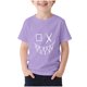 thumbnail image 2 of Blusas y camisas de manga corta con cuello redondo para niños, camisetas deportivas de verano para tiempo libre, camisetas de manga corta con cuello redondo, camisetas de poliéster para niños, 2 of 5