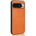 thumbnail image 4 of KOMI Phone Case for Google Pixel 9 Pro XL, Case for Google Pixel 9 Pro XL Cow-Like PU Leather Style Protector Cover, Non-Slip Shockproof Cover for Google Pixel 9 Pro XL Case Yellow, 4 of 5