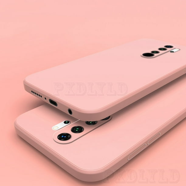 Funda de teléfono de silicona con marco cuadrado a la moda para Xiaomi Redmi 9 9A 9T Redmi Note 7 8 Pro 10 11 Poco F3 F2 F4 X3, funda protectora suave Tan Jianjun unisex