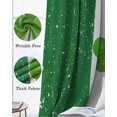 thumbnail image 6 of St. Patrick's Day Black Out Curtains 72 Inch Long, Light Blocking Drapes with Black Liner, Spring Lucky Shamrock Grass Flag Thermal Blackout Curtains for Bedroom Living Room 52"x72" 2 Panels, 6 of 8