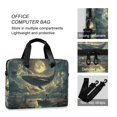 thumbnail image 4 of FORMRS 16" Laptop Bag Carrying Sleeve Case with Handle Travel Shoulder Briefcase, Whale and Moon, 4 of 8