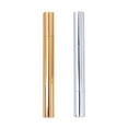 thumbnail image 1 of 2pcs 3ml Aluminum Tube Lip Gloss Pens Empty Nail Polish Applicators Cosmetic Container (Golden+Silver), 1 of 7