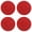 Red*4, variant on A Linen Insulation Pad Round Placemats Attractive Washable Round Placemats for Kitchen Table 15 Inch Round Table Mats