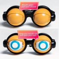 thumbnail image 4 of Crazy Eyes Glasses Crazy Funny Glasses with Pull String Novelty Blinking Eyeball Prop Hilarious Party Costume Accessory & Gag Gift, 4 of 7