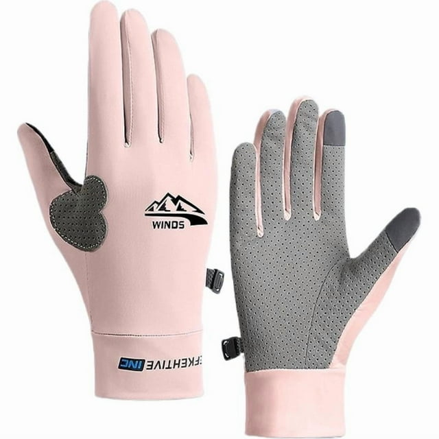 Unisex Finger Fishing Gloves Breathable UV Sun Protection Grip Gloves