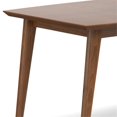 thumbnail image 5 of Pemberly Row Large Rectangular Modern Wood Dining Table in Walnut, 5 of 9