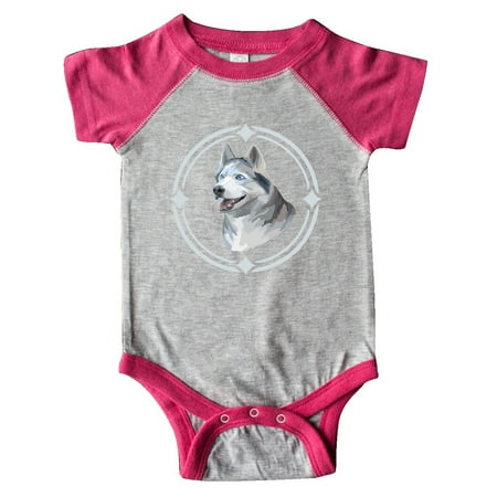 

Inktastic Siberian Husky Dog Art Gifts Gift Baby Boy or Baby Girl Bodysuit