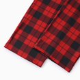 thumbnail image 6 of PatPat Christmas Pajamas Pants for Women Red Plaid PJ Pants Soft Lounge Pants Casual Sleep Bottom with Pockets, Black & Red, XXL, 6 of 7