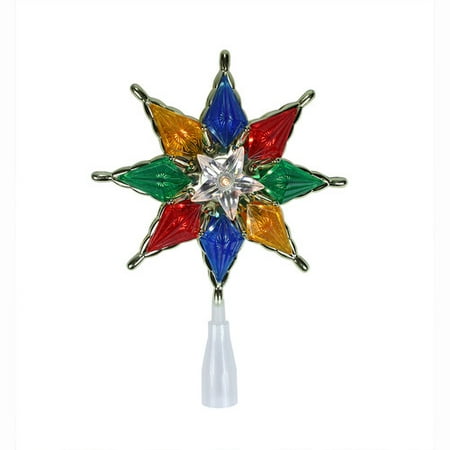 Vickerman 07 Star Christmas Tree Topper With Clear Lights Vickerman 07 Star Christmas Tree Topper With Clear Lights