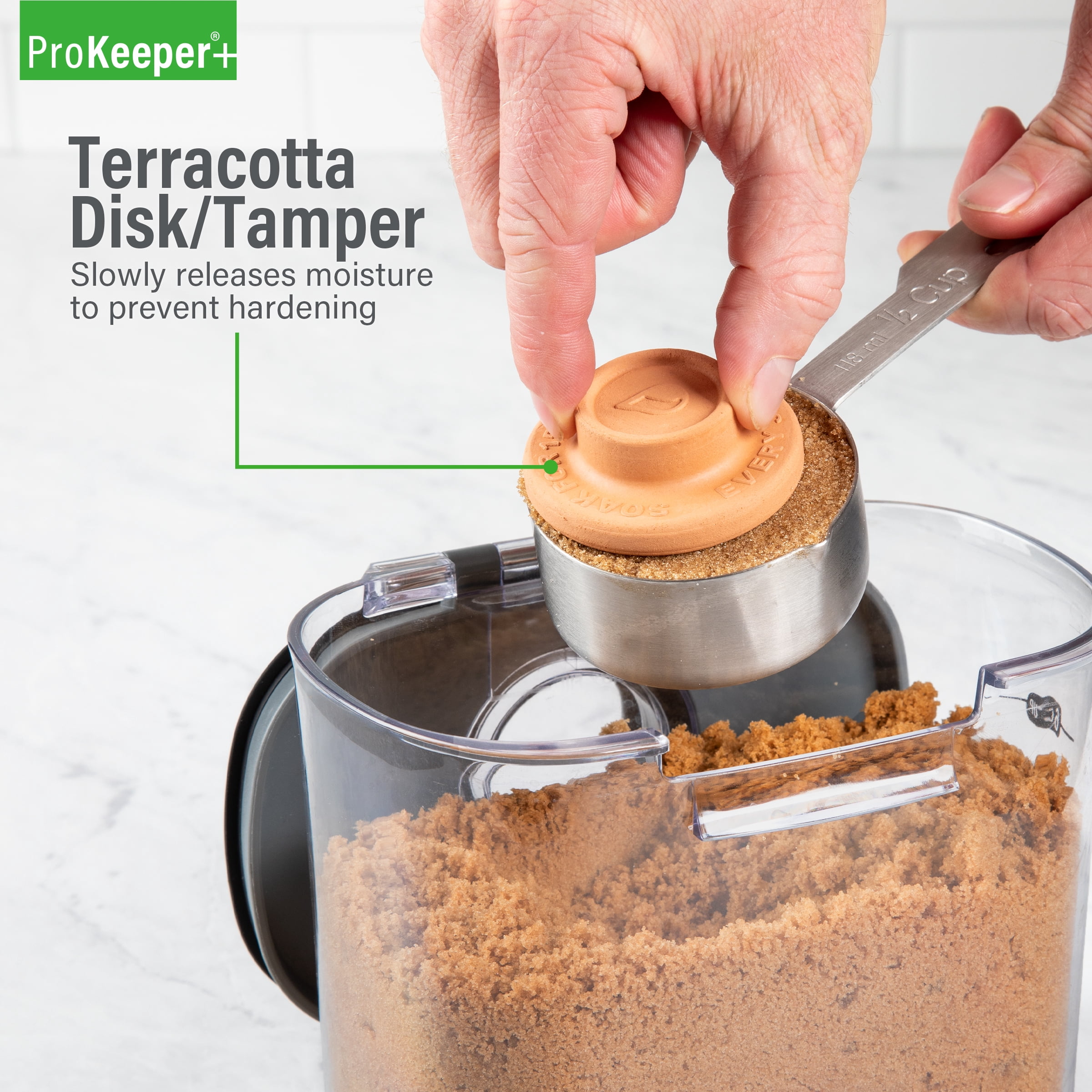 ProKeeper+ 9-Piece Baker's Storage Container Set with Airtight Seal for Pantry Organization