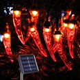 thumbnail image 1 of shiyou-Solar Red Chili String Lights, 50 LED Chili Shape Fairy String Lights Solar Operated String Lights for Wedding, Chinese New Year,Spring Festival,Party Decoration,Christmas, 1 of 4