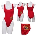 thumbnail image 2 of Disfraz de Baywatch para mujer, traje de baño de fantasía para cosplay, conjunto de bikini para mujeres adultas y niñas, traje de carnaval de Halloween, 2 of 4
