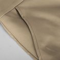 thumbnail image 5 of WQQZJJ Women's Fashion Capri Pants, Solid Color Button Zipper Casual Wide Leg Pants, Loose With Pockets Versatile Pants, 5 of 5