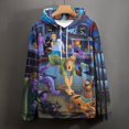 thumbnail image 4 of Scooby Doo Unisex Adult Sweatshirt Novelty Hoodie 3D Print Casual Sweater Jacket Pullover Hoodie Fall Winter Clothes 3XL, 4 of 8