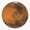 1pcs, variant on Mars Red Planet Space Sticker
