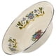 thumbnail image 3 of Vintage Floral Patterned Enamel Soup Bowl Retro Style Household Kitchenware White 30X30X8CM Waterproof Rustproof 1Pcs, 3 of 4