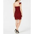 thumbnail image 2 of GUESS Womens Teegan Cocktail Dress, Red, X-Large, 2 of 2