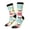 3 Black, variant on Cute French Bulldog Print Adult Socks for Men & Women,Calf Socks, Ankle Socks,Boots Socks,Breathable Casual Sock,Unisex Crew Socks