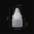 thumbnail image 1 of KUIZAP 10pcs/lot 10ML/20ML30ML/50ML Empty PE Plastic Glue Bottles With Screw-On Lids Squeeze Liquid Ink Oil Dropper Bottles(10ML), 1 of 7