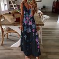 thumbnail image 2 of Summer Dresses for Women Beach Floral Tshirt Sundress Casual Boho Tank Dress, 2 of 5