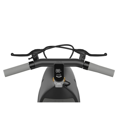 OKAI - Ceetle Pro Electric Scooter with Foldable Seat w/35 Miles Operating Range & 15.5mph Max Speed - Black