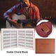 thumbnail image 3 of Soidarity Libro de acordes de guitarra de 6 cuerdas para estudiantes principiantes, cubierta de cuero para tocar música, libros de práctica Type1 NO1, 3 of 6