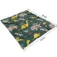 thumbnail image 2 of Green Dinosaurs ChristmasTrees Socks Pattern Blanket,Comfortable Soft Lamb Wool Throw Blanket,All Season,Warm Lightweight Blankets for Sofa Bed Couch Living Room Chair,50"x60", 2 of 4