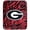 Georgia Bulldogs, variant on Everything Comfy North Carolina Tar Heels Soft Raschel Throw Blanket, 60" x 50"