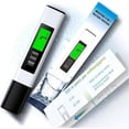 thumbnail image 1 of completely 4 in 1 TDS meter digital water test device - correct and reliable TDS EC & TEMP, 1 of 5