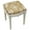Antique White, variant on 123 Creations WFS020XXBE Tan Seashells Upholstered Wooden Vanity Stool, Antique White