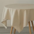 thumbnail image 1 of Deerlux QI003989.5270.NC Nappe Lavable en Lin Pur à 100 %, Naturel - Rectangle, 1 of 1