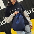 thumbnail image 4 of Mochilas de Cuerdas Yinane 2 Bolsas con Cordón Y Cremallera, 4 of 8