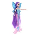 thumbnail image 3 of Magical 30cm Mermaid Doll Toy Doll with Glittering Wing, 3 of 8