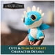 thumbnail image 3 of Peluches de DreamWorks Dragons Toothless y Deadly Nadder de 7,5 cm, paquete de 2, 3 of 9