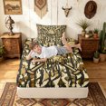 thumbnail image 5 of meiyoeat Rustic Camo Baseball Twin Sheets for Boys, Grunge Camouflage Bat Bedding, Olive, 3 Pieces, 1 Flat Sheet, 1 Fitted Sheet and 1 Pillowcase, 5 of 6