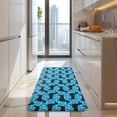 thumbnail image 4 of Blue Dachshunds Dog Kitchen Rug Mat,Kitchen Runner Rugs Non Skid Washable,Decorative Kitchen Floor Mats for Kitchen,Sink,Laundry,17"x47.2", 4 of 7