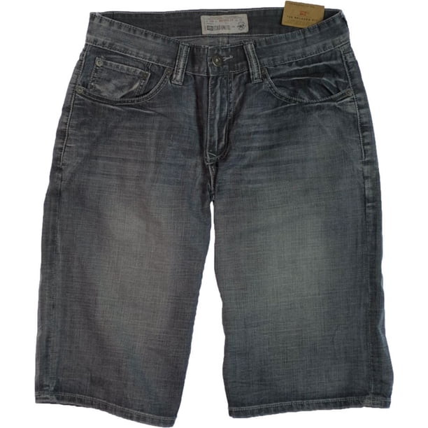 Ecko Unltd. Pantalones cortos de mezclilla informal Core para hombre, azul, 38 Ecko Unltd. Mezclilla